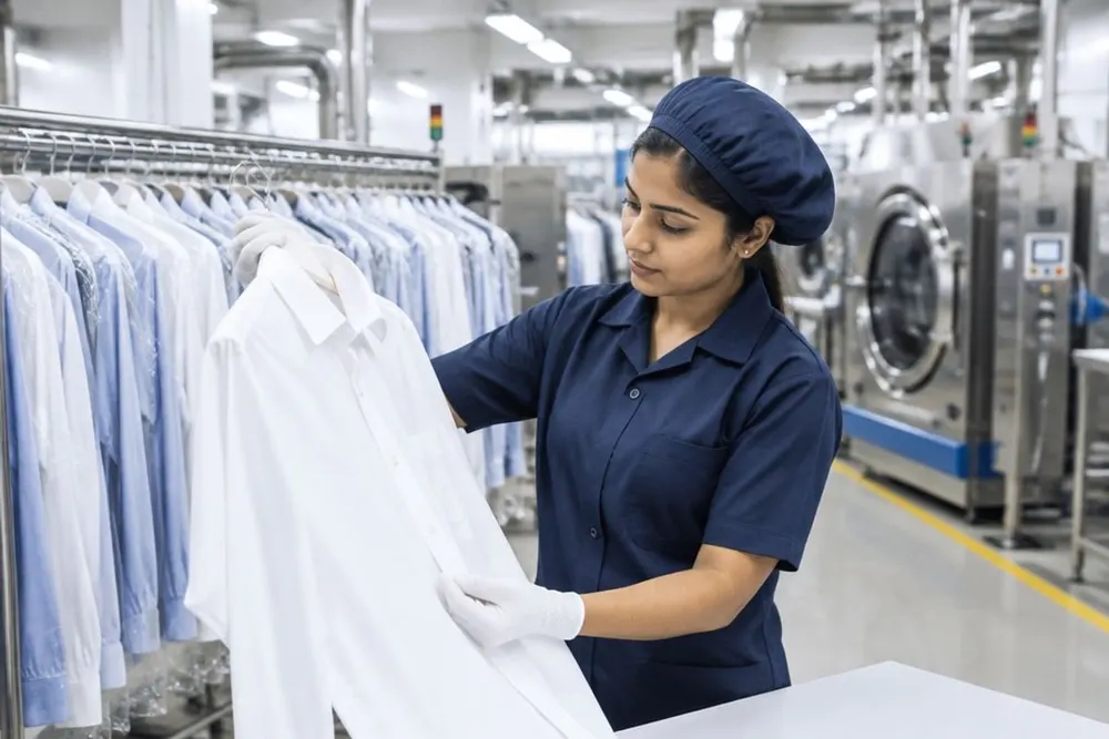 Quality check of finished garments
